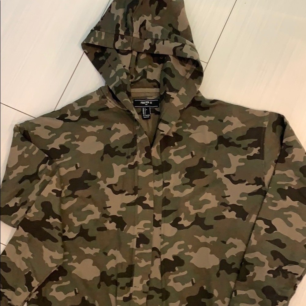 Men’s Forever 21 hooded Cardigan